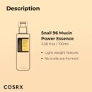 COSRX Snail 96% Mucin Power Repairing Essence 3.38 fl.oz 100ml