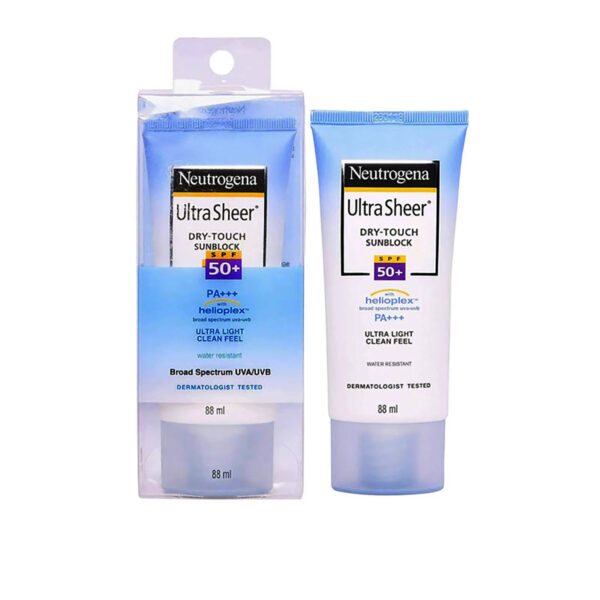 Neutrogena Ultra Sheer Dry Touch Sunblock SPF 50+-88ml - Image 3